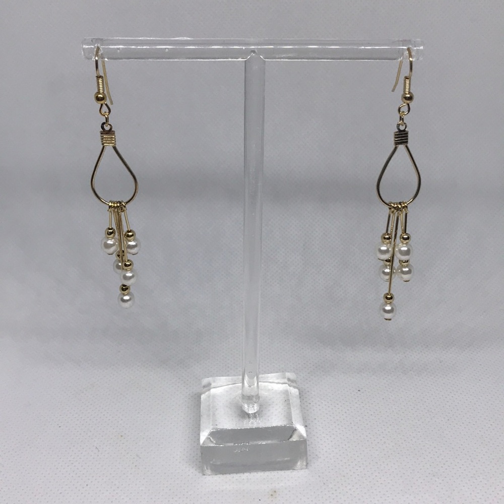 Gold color earrings
